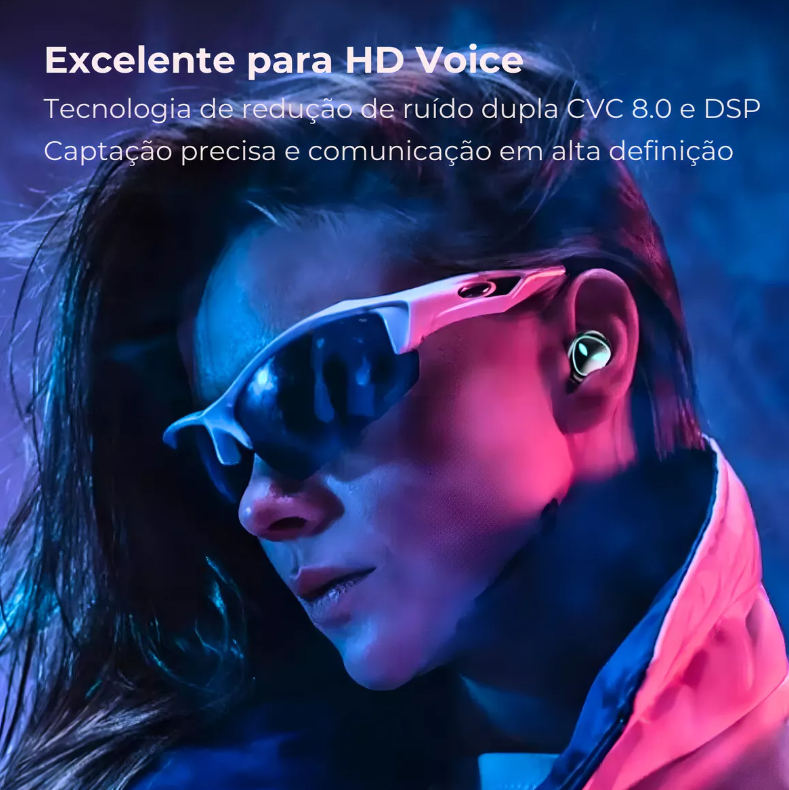 Fone De Ouvido M20 Bluetooth 5.3 Com display Led Tws Touch Redução De Ruído Sem Fio